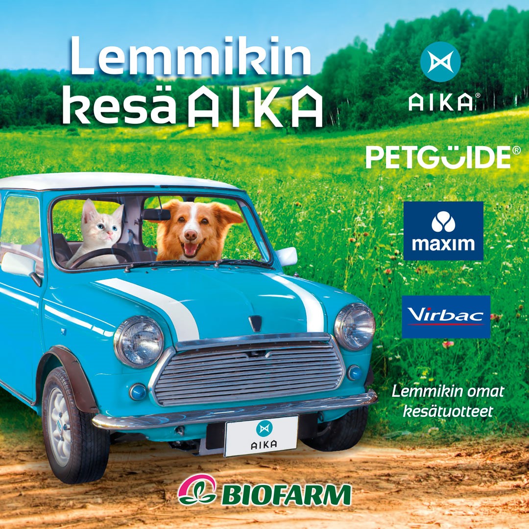 BIOFARM: MIAU! AOOH!! ÄÄNIMAINOKSET LISÄSIVÄT kesäAIKA kampanjamyyntiä 38%!